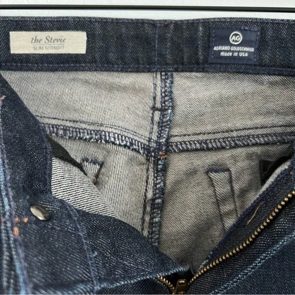 AG Adriano Goldschmied The Stevie Slim Straight Jeans