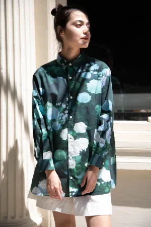 Aseedonclöud | Button Up Blouse in Ajisai