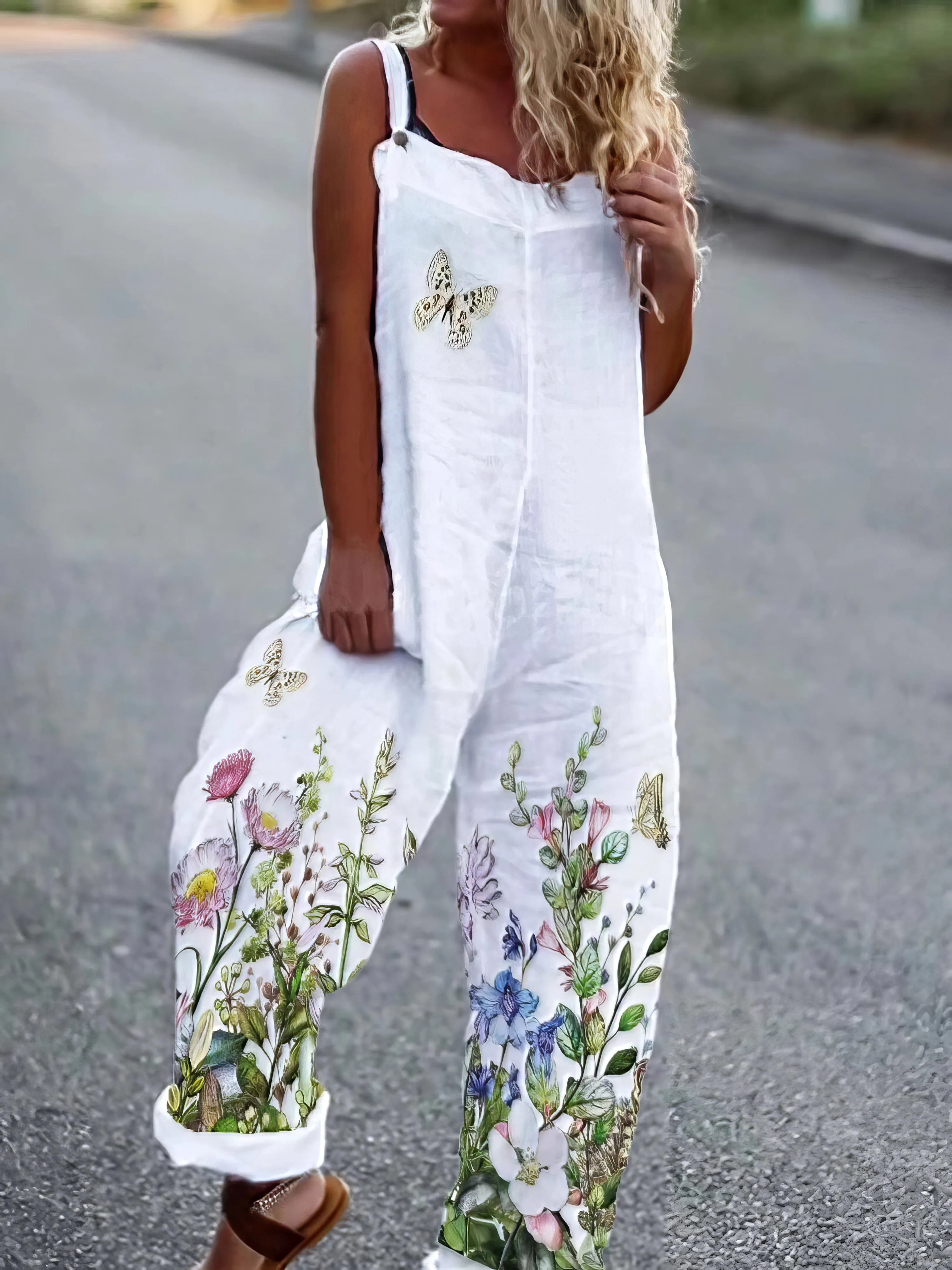 Black Linen Jumpsuit