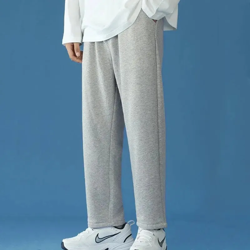 Casual Wide-leg Loose-fitting Straight-leg Sweatpants