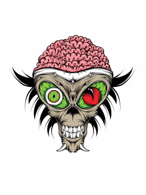 Delightful Skull Tshirt