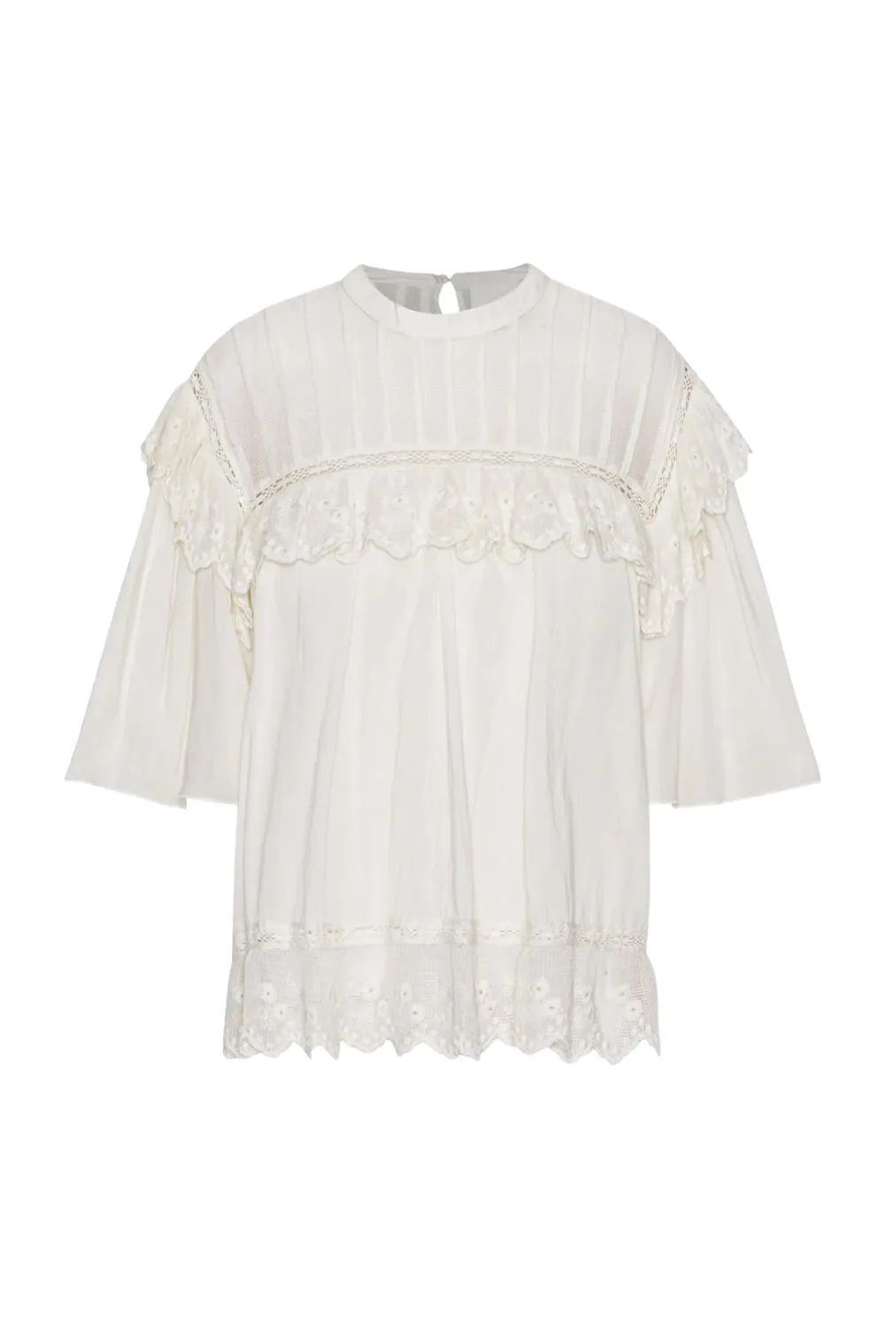 Gamma Blouse in Chalk