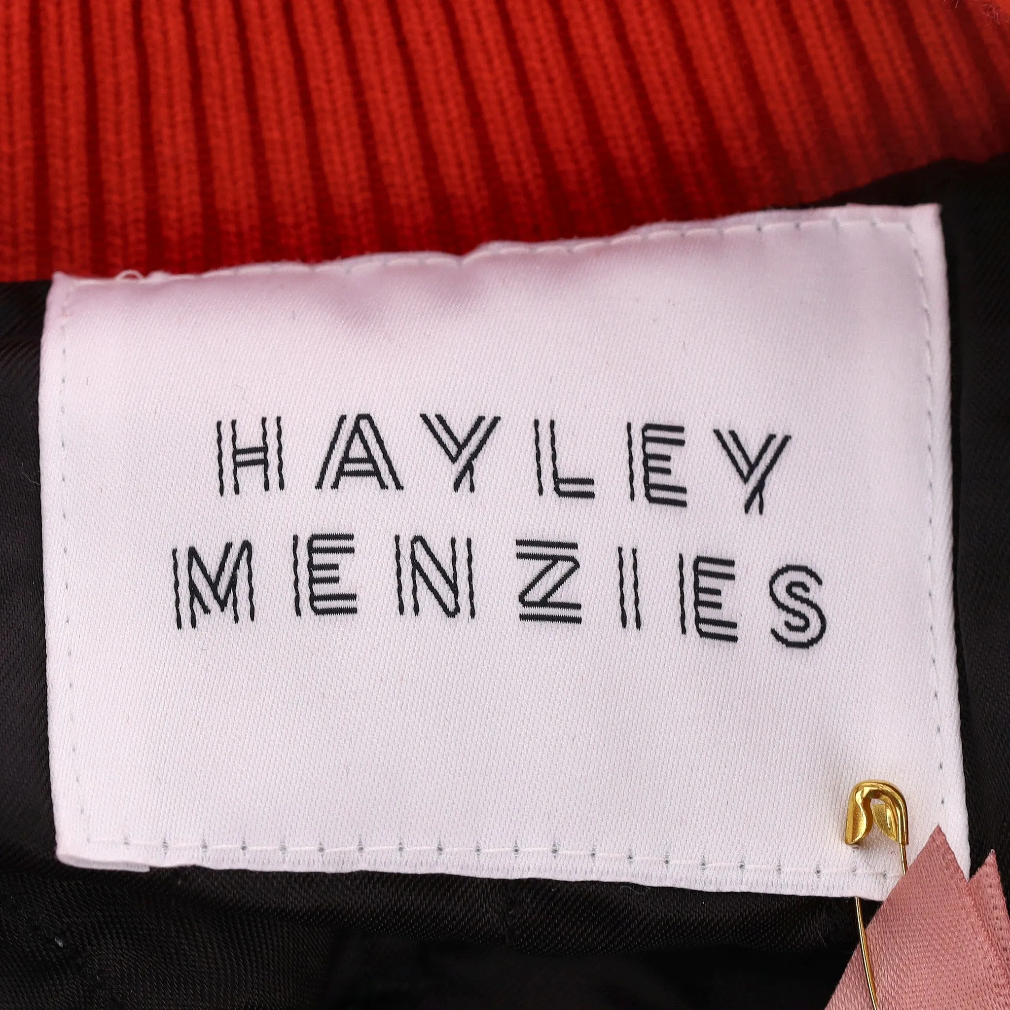 Hayley Menzies Knitted Leopardess Bomber Coat/Jacket. Size XL
