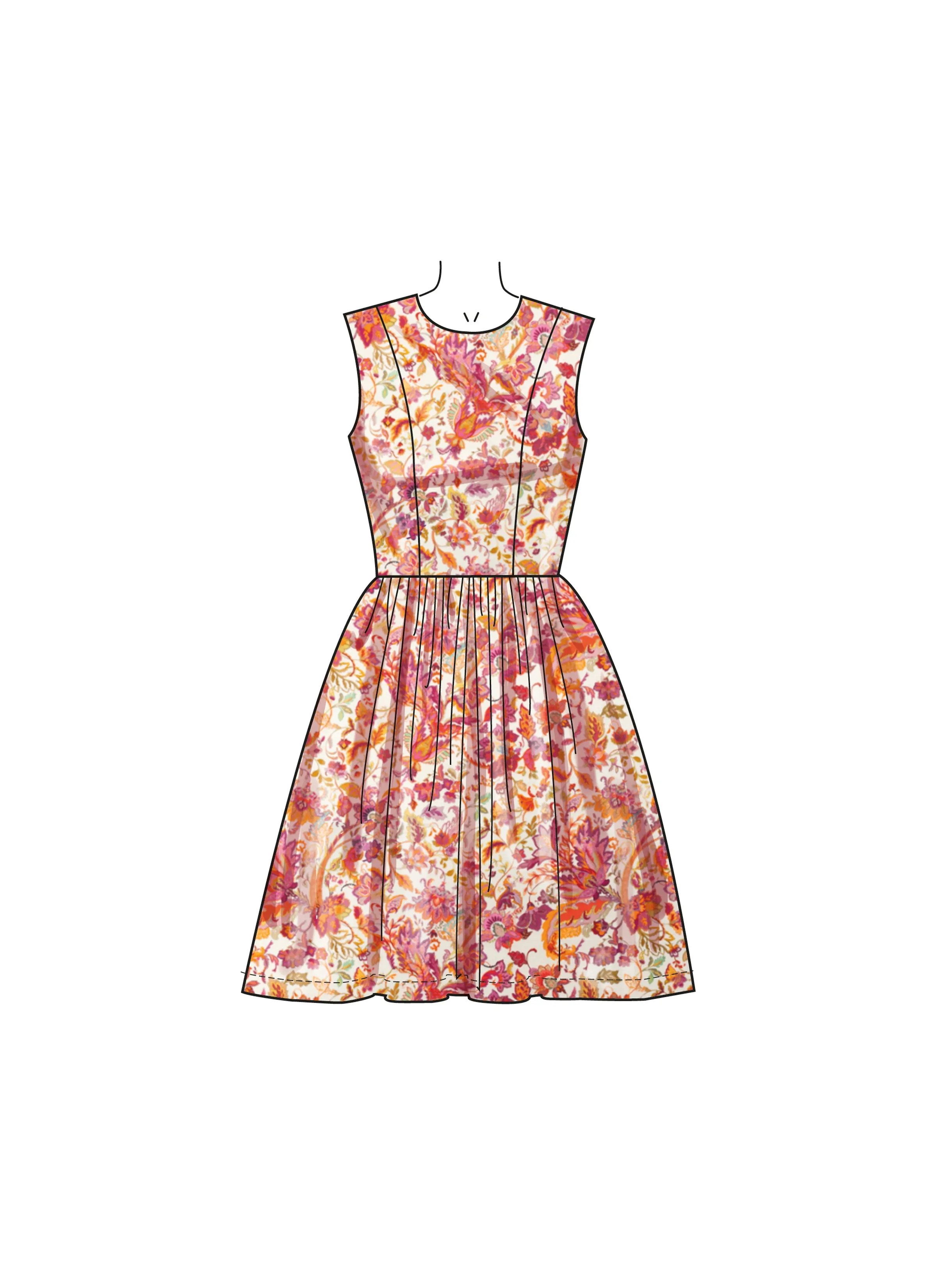 Newlook Pattern 6777 Misses' Dress
