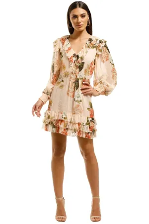 NICHOLAS - Ruffle Mini Dress