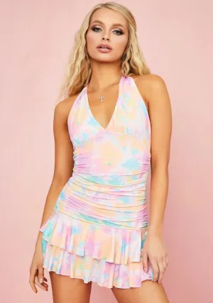 Party Foul Halter Dress