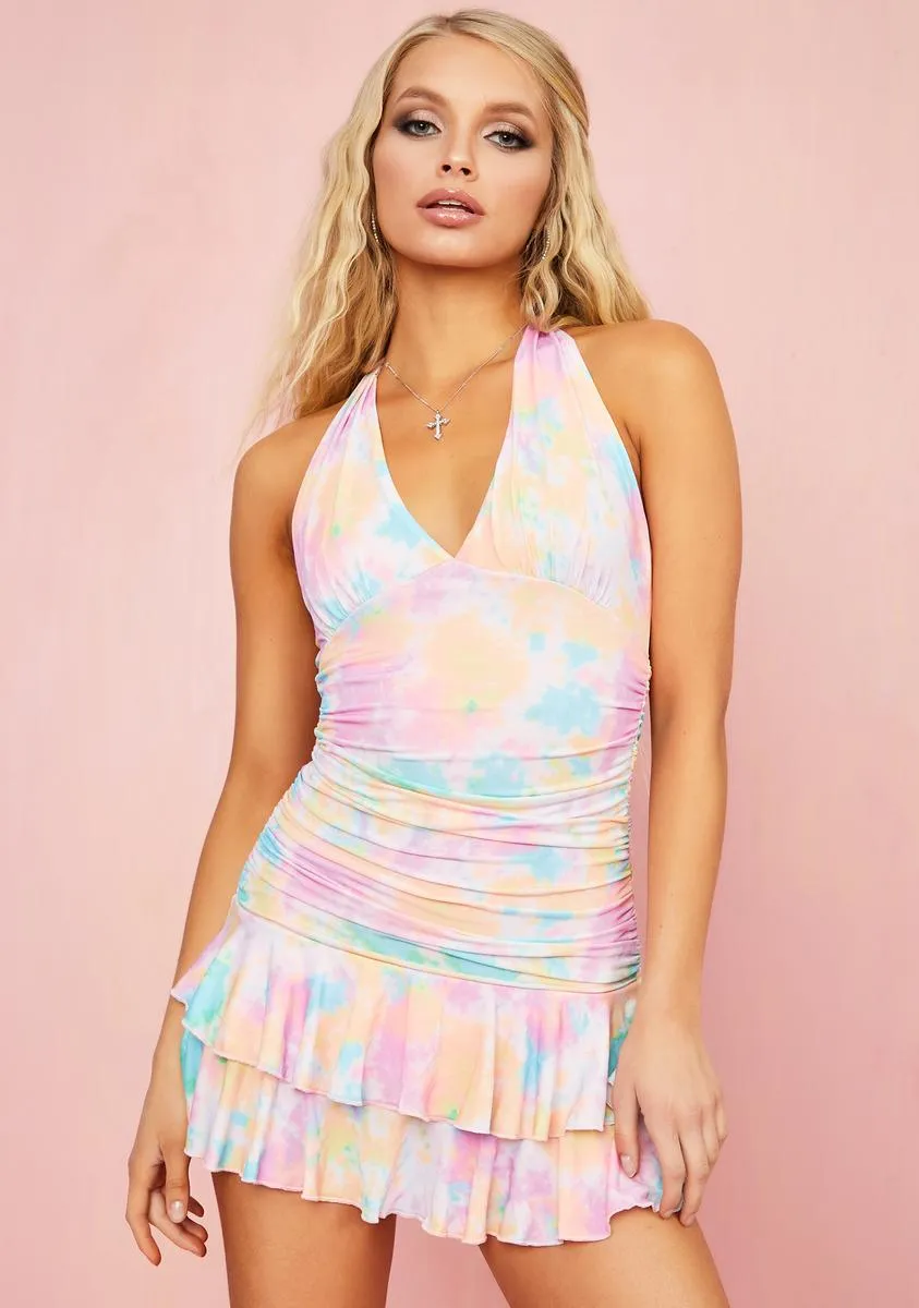 Party Foul Halter Dress
