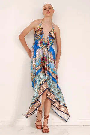 Printed Floor Length Dress