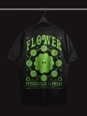 Psychedelic Flowers Tshirt