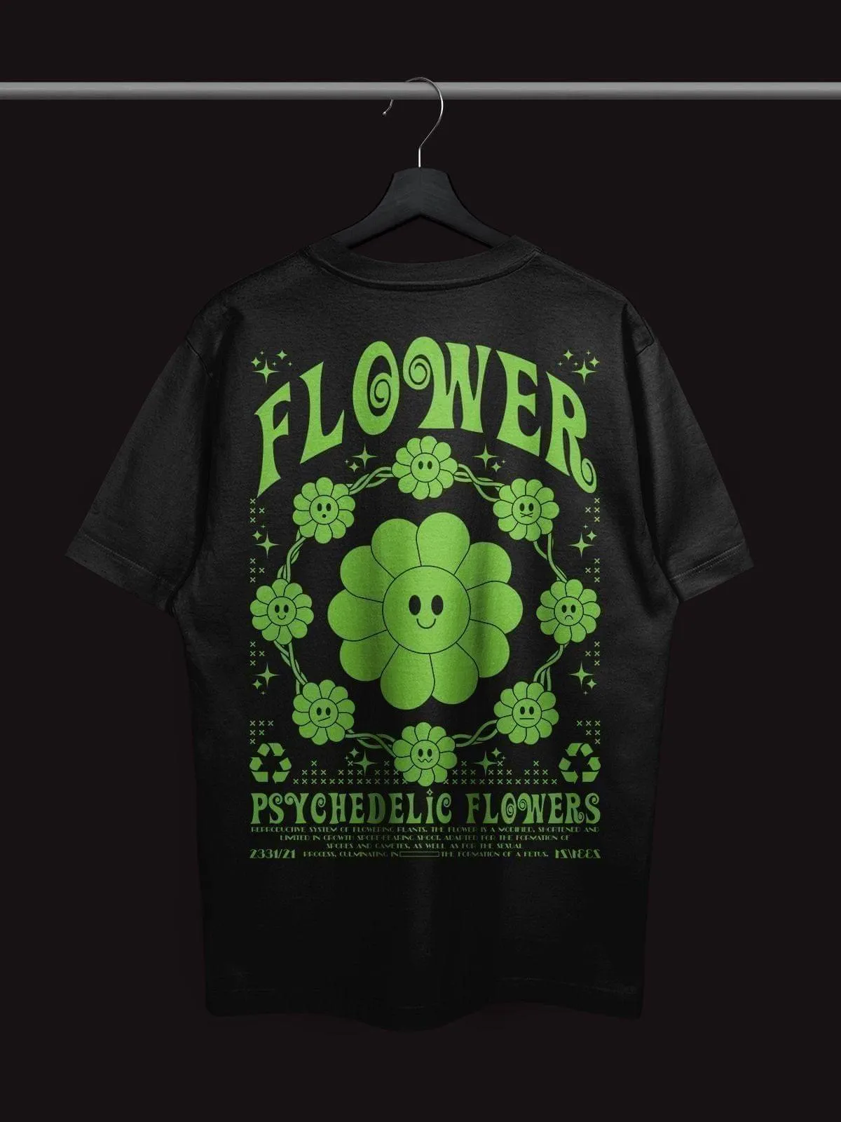 Psychedelic Flowers Tshirt