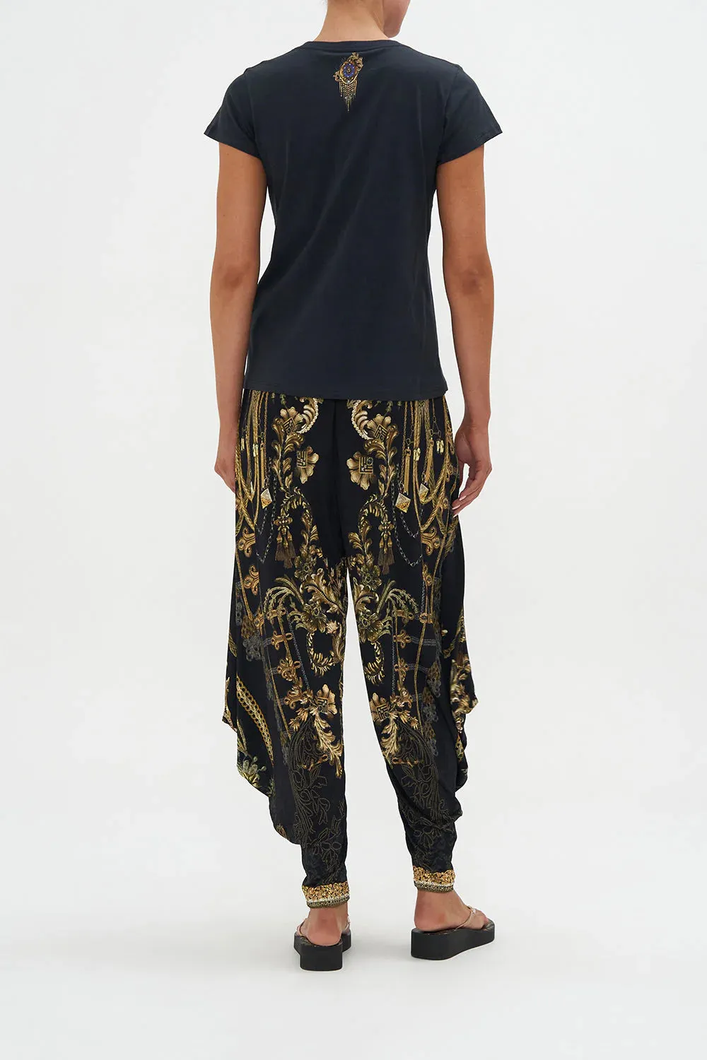 Slim Fit Round Neck T Shirt - The Night is Noir