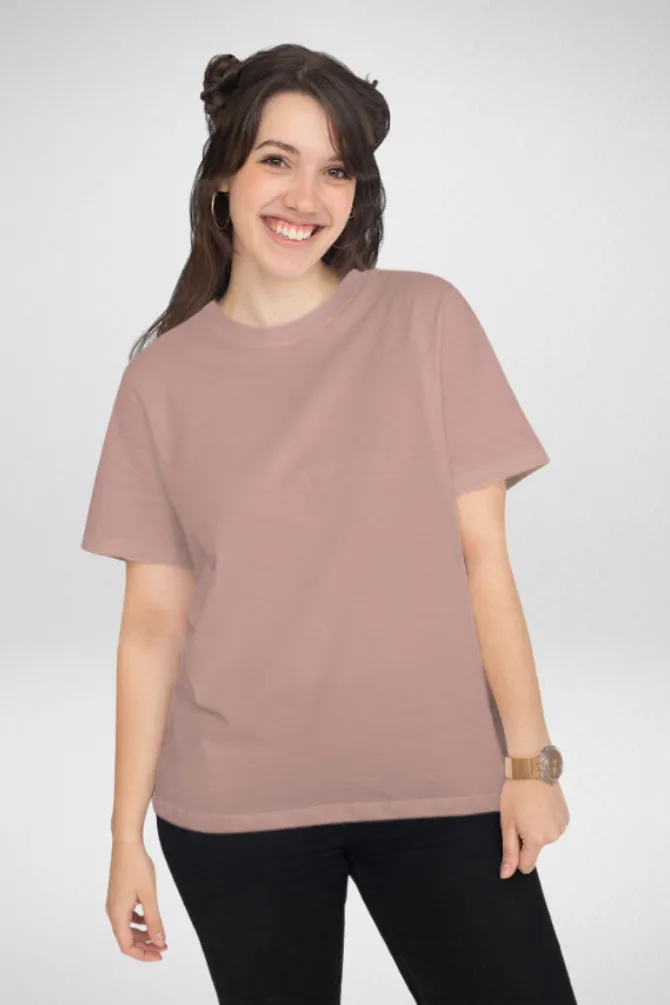 Solid Mushroom T-shirt for women