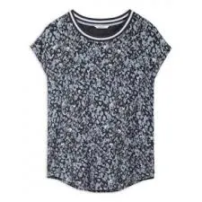 T-SHIRT WITH GRAPHIC ALL-OVER PRINT