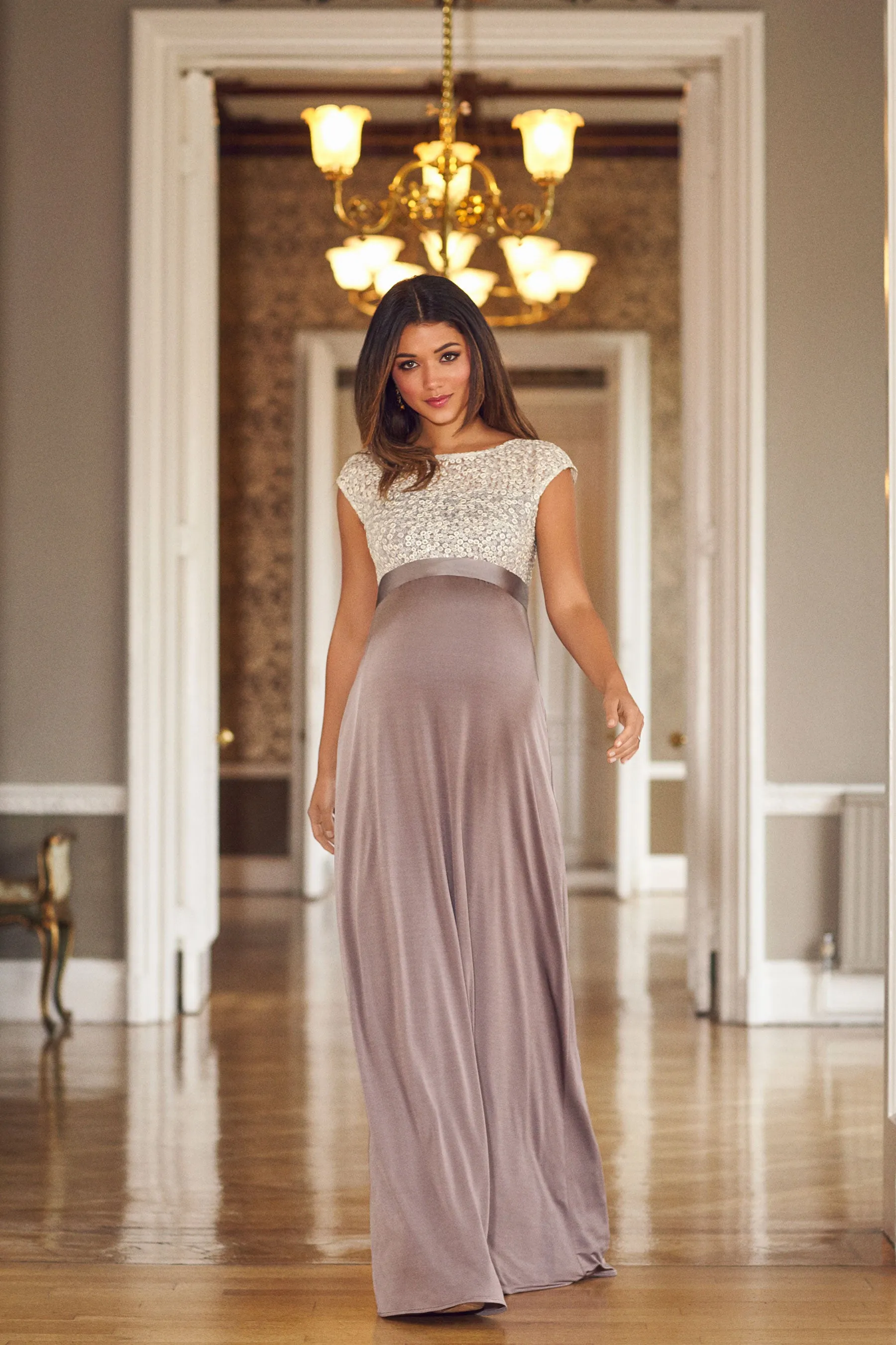 Tiffany Rose Mia Maternity Sequins Gown