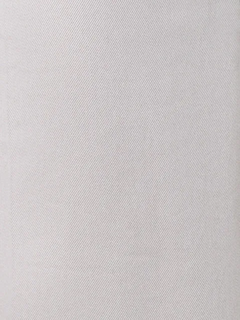 Wide Straight Cotton Gabardine Pants