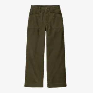 Womens Wide Leg Cord Pants